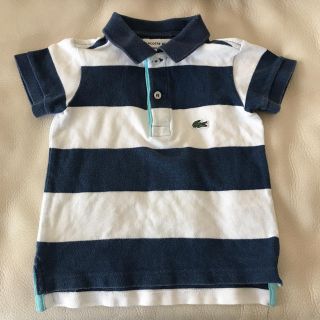 ラコステ(LACOSTE)のsena394さま専用♡LACOSTE ポロシャツ 86cm キッズ 半袖(シャツ/カットソー)