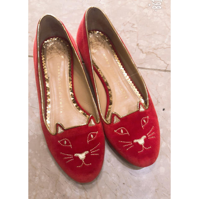 Charlotte Olympia(シャルロットオリンピア)のシャーロットオリンピア35.5 レディースの靴/シューズ(バレエシューズ)の商品写真