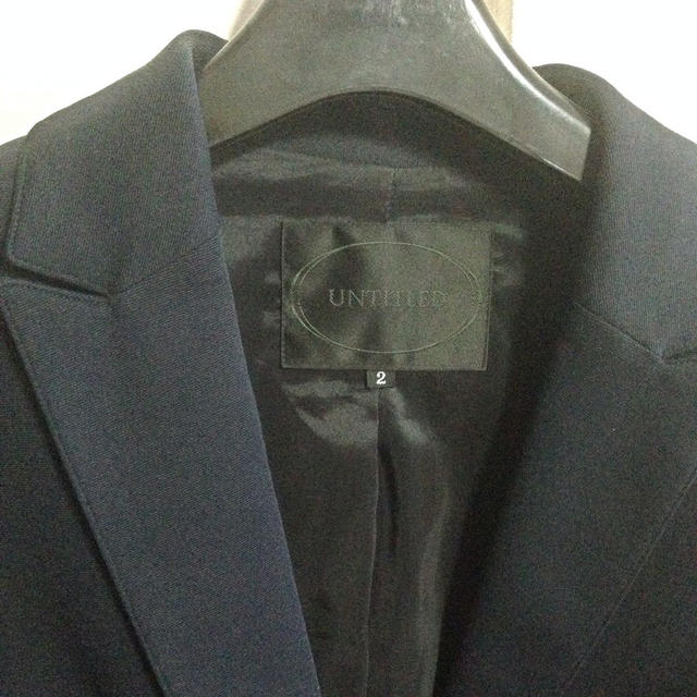 UNTITLED(アンタイトル)のUNTITLED ジャージ素材 スーツ レディースのフォーマル/ドレス(スーツ)の商品写真