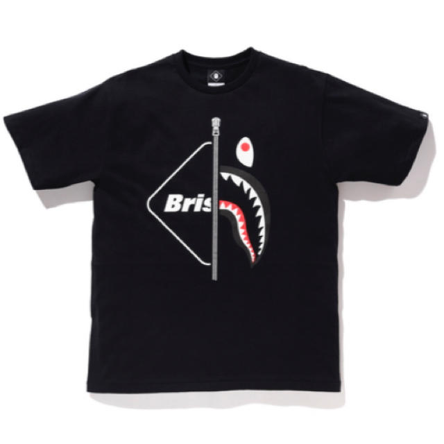 ape bape x FCRB shark tee M - Tシャツ/カットソー(半袖/袖なし)