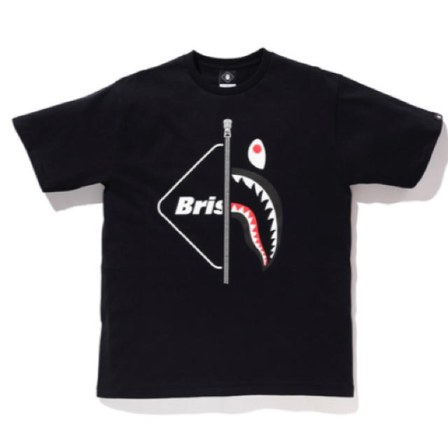 【限定販売】 BATHING A APE L tee shark FCRB x bape ape - Tシャツ/カットソー(半袖/袖なし)
