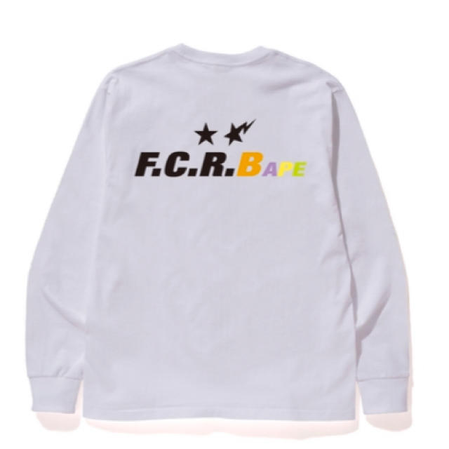 A BATHING APE(アベイシングエイプ)のape bape x FCRB L/S ape head tee L メンズのトップス(Tシャツ/カットソー(七分/長袖))の商品写真