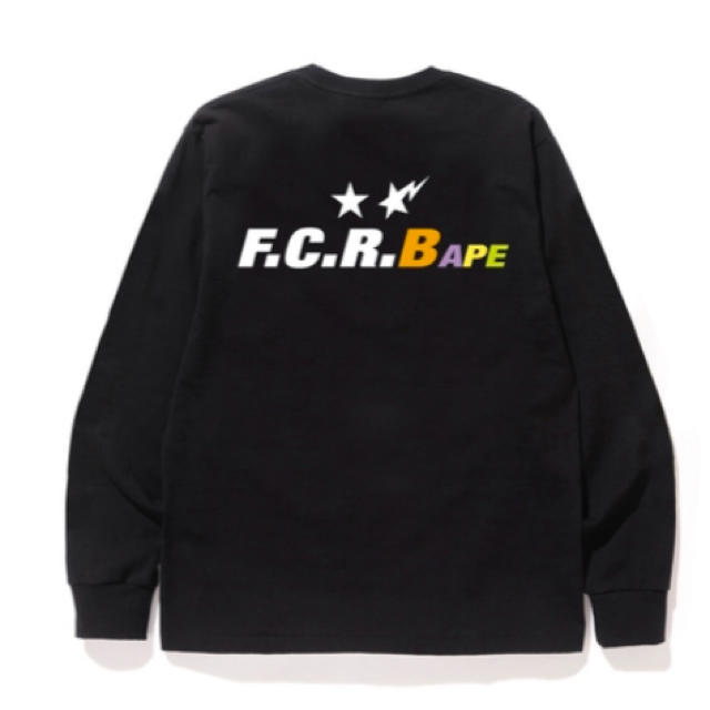 A BATHING APE(アベイシングエイプ)のape bape x FCRB L/S ape head tee L メンズのトップス(Tシャツ/カットソー(七分/長袖))の商品写真