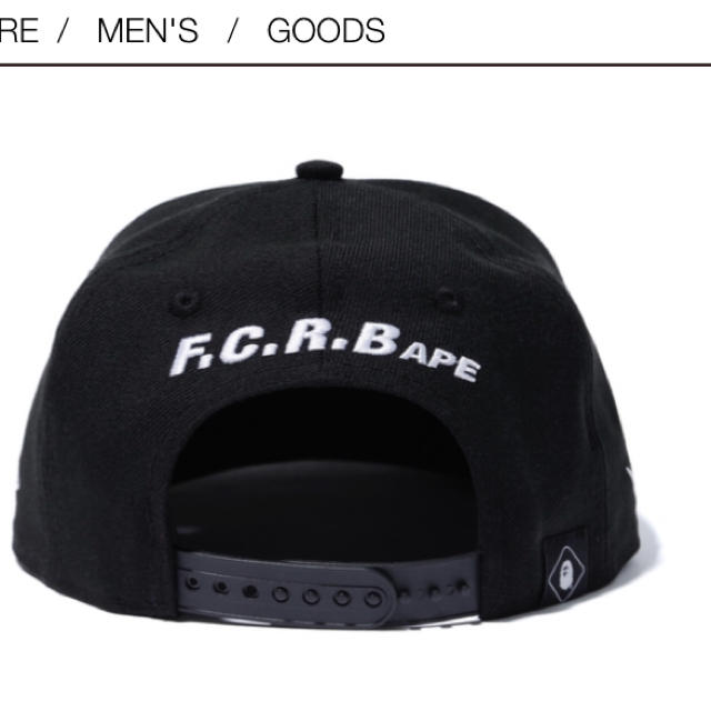 A BATHING APE(アベイシングエイプ)のbape x FCRB new era emblem snap back cap メンズの帽子(キャップ)の商品写真