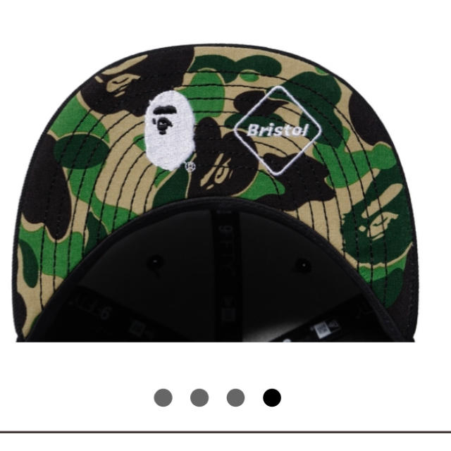 A BATHING APE(アベイシングエイプ)のbape x FCRB new era emblem snap back cap メンズの帽子(キャップ)の商品写真