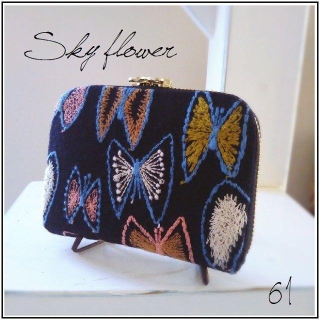 専用❻❶】⚮̈ sky flower∞navy・multi◇画像ご確認用 www ...