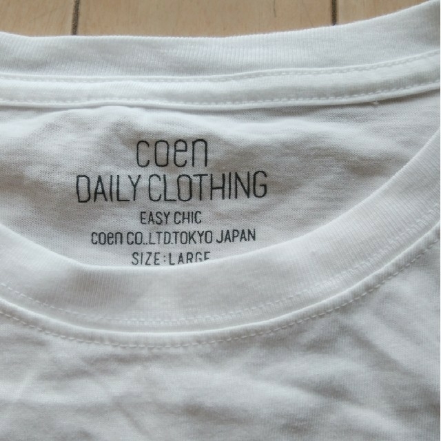 coen(コーエン)のコーエン　プリントTシャツ レディースのトップス(Tシャツ(半袖/袖なし))の商品写真