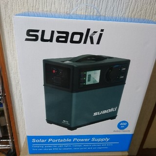 suaoki ポータブル電源 大容量120000mAh /400W(その他)