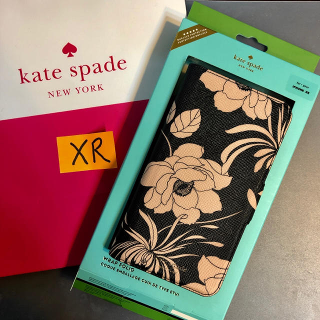 kate spade new york - 高級 レザー ケイトスペード iPhone XR 手帳型 ブラック ケース 新品の通販 by なつみ2MK/ケイトスペード/ビクシー's shop｜ケイトスペードニューヨークならラクマ