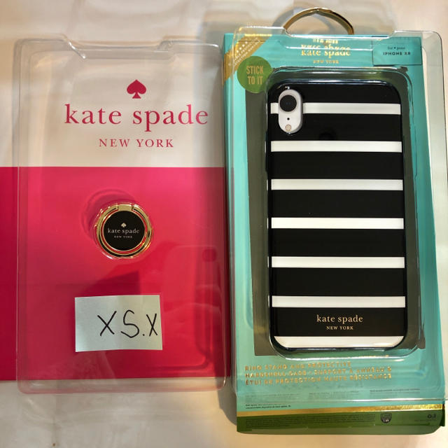 kate spade new york - ケイトスペード iPhone XS X ケース 白黒リング ストライプ アイホンの通販 by なつみ2MK/ケイトスペード/ビクシー's shop｜ケイトスペードニューヨークならラクマ