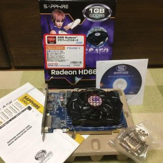 グラフィックスボードSAPPHIREビデオカードHD6670 1G GDDR5 (PCパーツ)