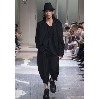 ヨウジヤマモト(Yohji Yamamoto)のyohji yamamoto pour homme 18ss 二重パンツ(スラックス)