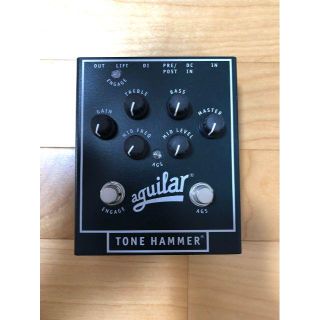 aguilar TONE HAMMER ベースプリアンプ/純正18Vアダプター(ベースエフェクター)