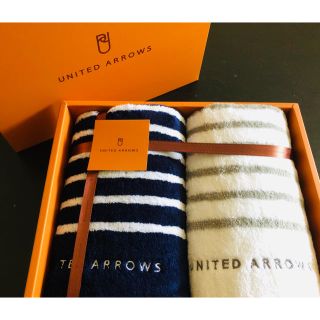 ビューティアンドユースユナイテッドアローズ(BEAUTY&YOUTH UNITED ARROWS)のUNITED ARROWS フェイスタオル×2枚(タオル/バス用品)