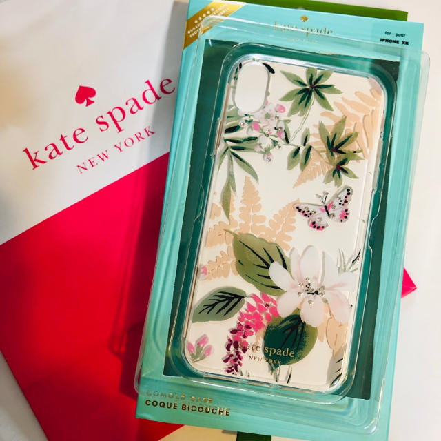 kate spade new york - ケイトスペード iPhone XR ケース クリア 蝶々 フラワー ストーンの通販 by なつみ2MK/ケイトスペード/ビクシー's shop｜ケイトスペードニューヨークならラクマ