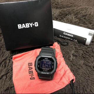ベビージー(Baby-G)のCASIO BABY-G 腕時計 黒(腕時計)
