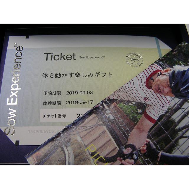 SOW Experience　体を動かす楽しみギフト　 チケットのスポーツ(その他)の商品写真