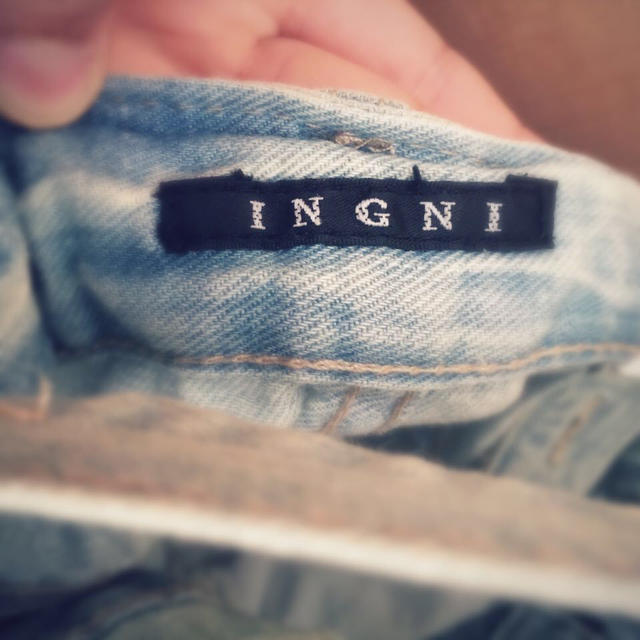 INGNI(イング)の新品✨取り外し可能！サロペット レディースのパンツ(サロペット/オーバーオール)の商品写真