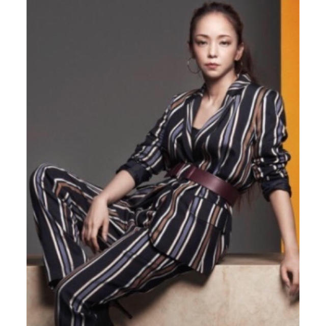 新品H&M☆安室奈美恵コラボ限定ジャケット&パンツセットアップMS