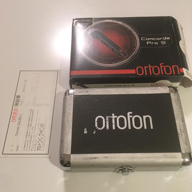 オルトフォン ORTOFON concorde TwinPRO S 交換ばり付き