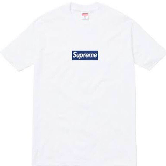 約22ｃｍ身幅Supreme×NewYorkYankees 2015SS Box Logo T