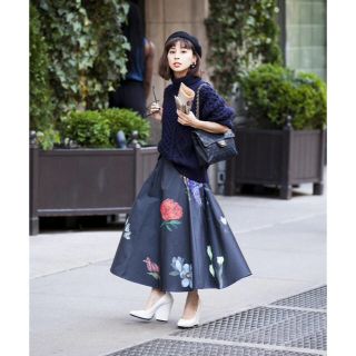 アメリヴィンテージ(Ameri VINTAGE)のameri vintage AMANDA FLARE SKIRT(ロングスカート)