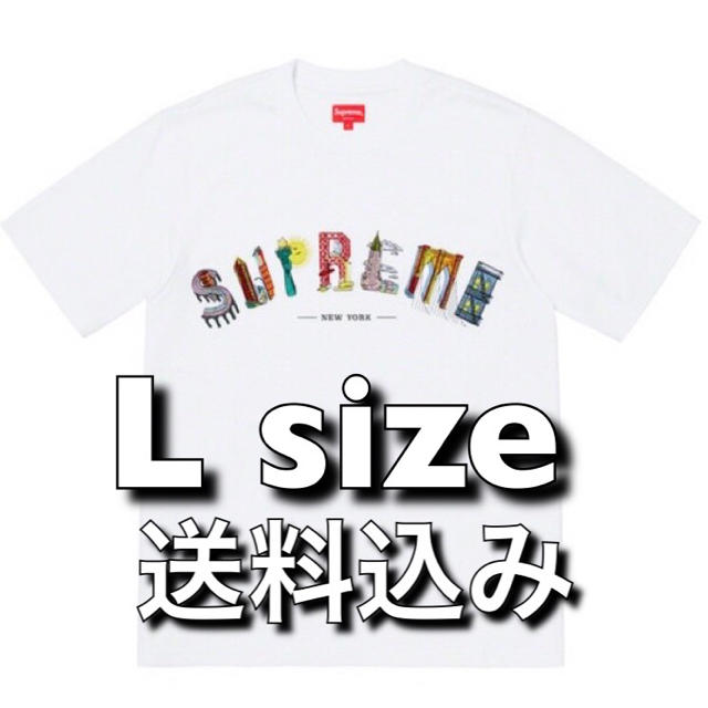 トップス送料込み L supreme City Arc Tee Tシャツ