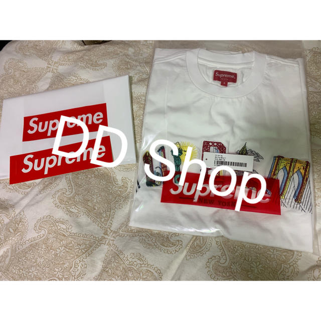 Supreme City Arc Tee 白 Sサイズ