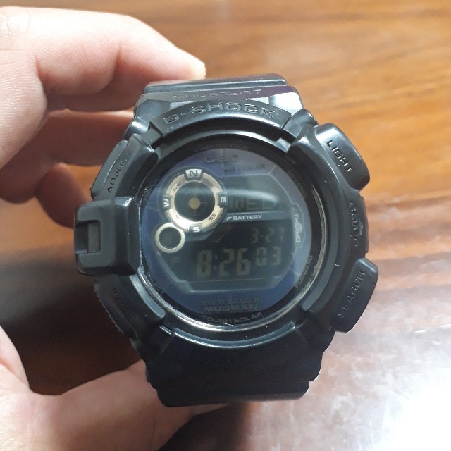 腕時計(デジタル)G-SHOCK　マッドマン　電波　腕時計　ソーラー