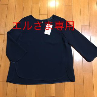 アンタイトル(UNTITLED)のジョーゼットブラウス 新品未使用 ★アンタイトル (シャツ/ブラウス(長袖/七分))