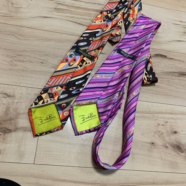 EMILIO PUCCI(エミリオプッチ)のEMILIO PUCCI ネクタイ2本set メンズのファッション小物(ネクタイ)の商品写真