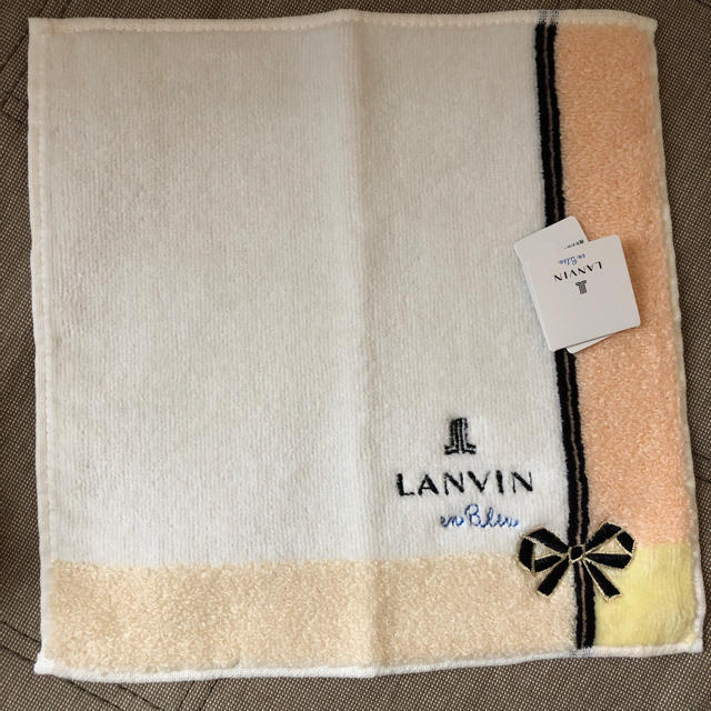 LANVIN en Bleu(ランバンオンブルー)の大特価🍀🍀ランバンオンブルーミニタオルハンカチ3枚セット レディースのファッション小物(ハンカチ)の商品写真