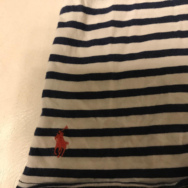 Ralph Lauren(ラルフローレン)のラルフローレン  キッズ ボーダーＴシャツ トップス 130 キッズ/ベビー/マタニティのキッズ服女の子用(90cm~)(Tシャツ/カットソー)の商品写真