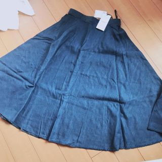 マウジー(moussy)の新品 moussy フレア スカート(ひざ丈スカート)