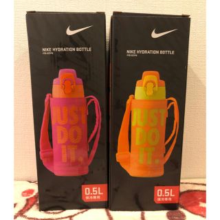 サーモス(THERMOS)のサーモス NIKE 新品未使用 ステンレス水筒 保冷 子供 肩掛け紐付き(水筒)