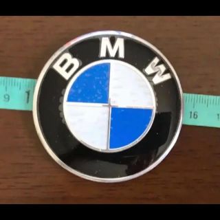 ビーエムダブリュー(BMW)のBMW エンブレム デカールシール 未使用約φ5.6cm 1枚(車種別パーツ)