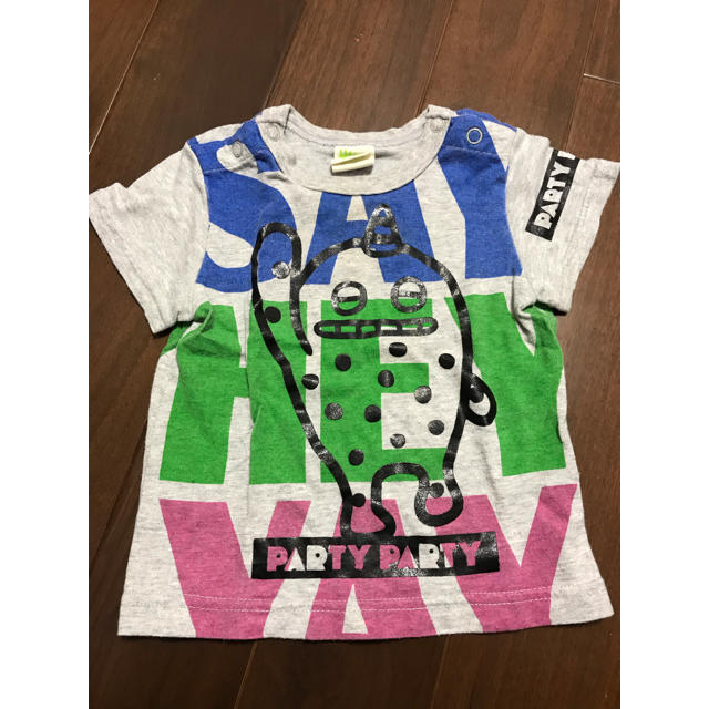 PARTYPARTY(パーティーパーティー)のParty Party 半袖Tシャツ キッズ/ベビー/マタニティのベビー服(~85cm)(Ｔシャツ)の商品写真