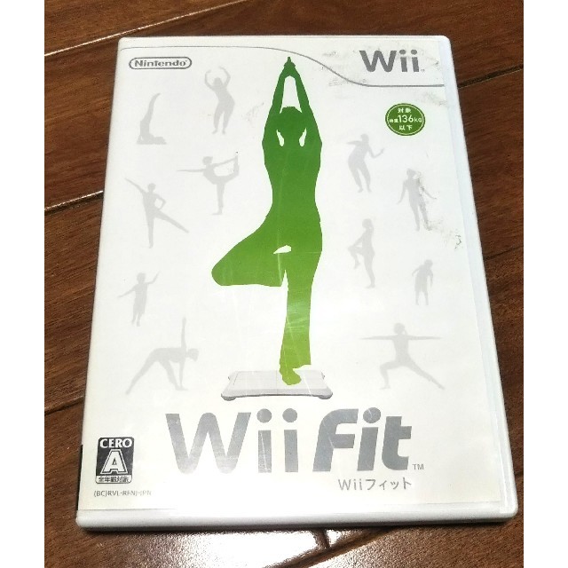 Wii(ウィー)の送料無料☆「Wii Fit」ソフトのみ エンタメ/ホビーのゲームソフト/ゲーム機本体(家庭用ゲームソフト)の商品写真