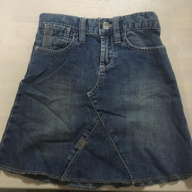 GAP Kids(ギャップキッズ)のギャップ デニムスカート キッズ/ベビー/マタニティのキッズ服女の子用(90cm~)(スカート)の商品写真