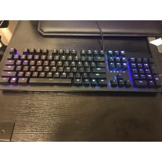 レイザー(LAZER)のrazer huntsman 紫軸(PC周辺機器)