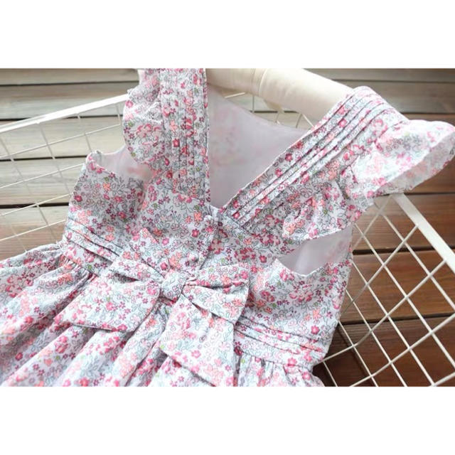 sanami様専用 4ans  キッズ/ベビー/マタニティのキッズ服女の子用(90cm~)(ワンピース)の商品写真