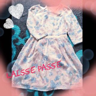 レッセパッセ(LAISSE PASSE)のLAISSE PASSE＊花柄ワンピ(ミニワンピース)