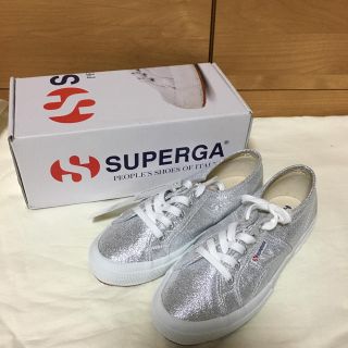 スペルガ(SUPERGA)の【新品未使用】SUPERGA ラメスニーカー2750-LAMEW(スニーカー)