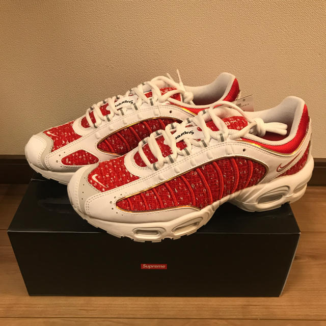 28.5cm Supreme x Nike Air Max Tailwind 白