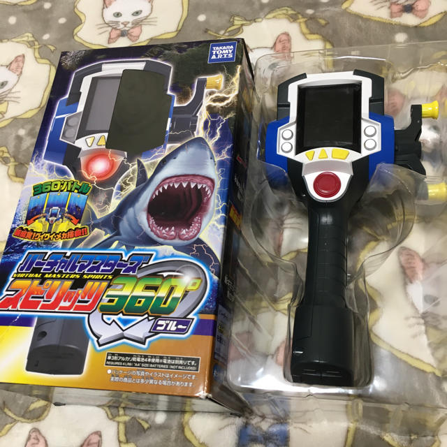 Takara Tomy(タカラトミー)のバーチャルマスターズ スピリッツ360° ブルー エンタメ/ホビーのゲームソフト/ゲーム機本体(携帯用ゲーム機本体)の商品写真