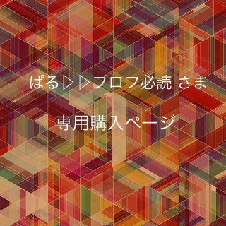 ぱる▷▷プロフ必読さま 専用(イヤリング)