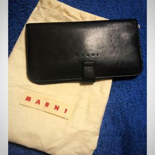 マルニ(Marni)のマルニ 長財布 ブラック(財布)