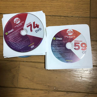 ズンバ(Zumba)のZUMBA  DVD  CD  セット(スポーツ/フィットネス)