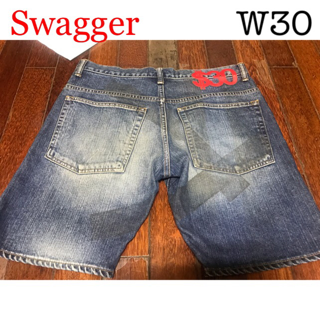 SWAGGER - SWAGGER スワッガー ハーフ デニム ショーツ W30の通販 by 早めの取り引き希望｜スワッガーならラクマ