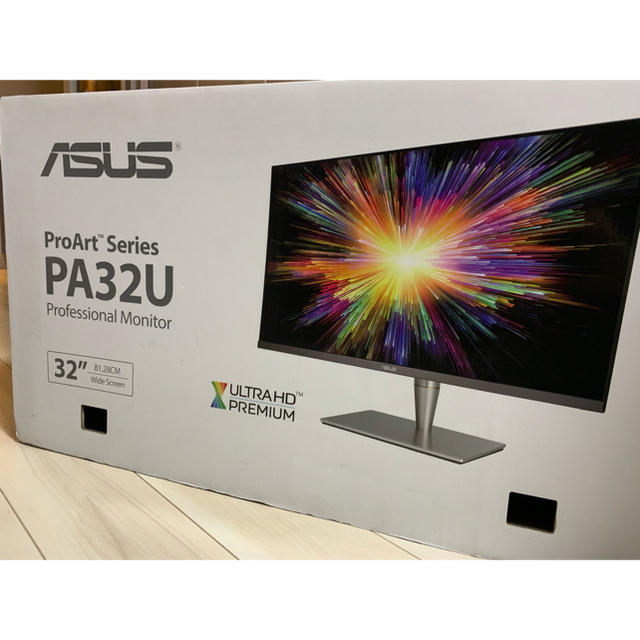 ASUS 32型プロ向け 4K HDR 直下型 ディスプレイ PA32UC-K